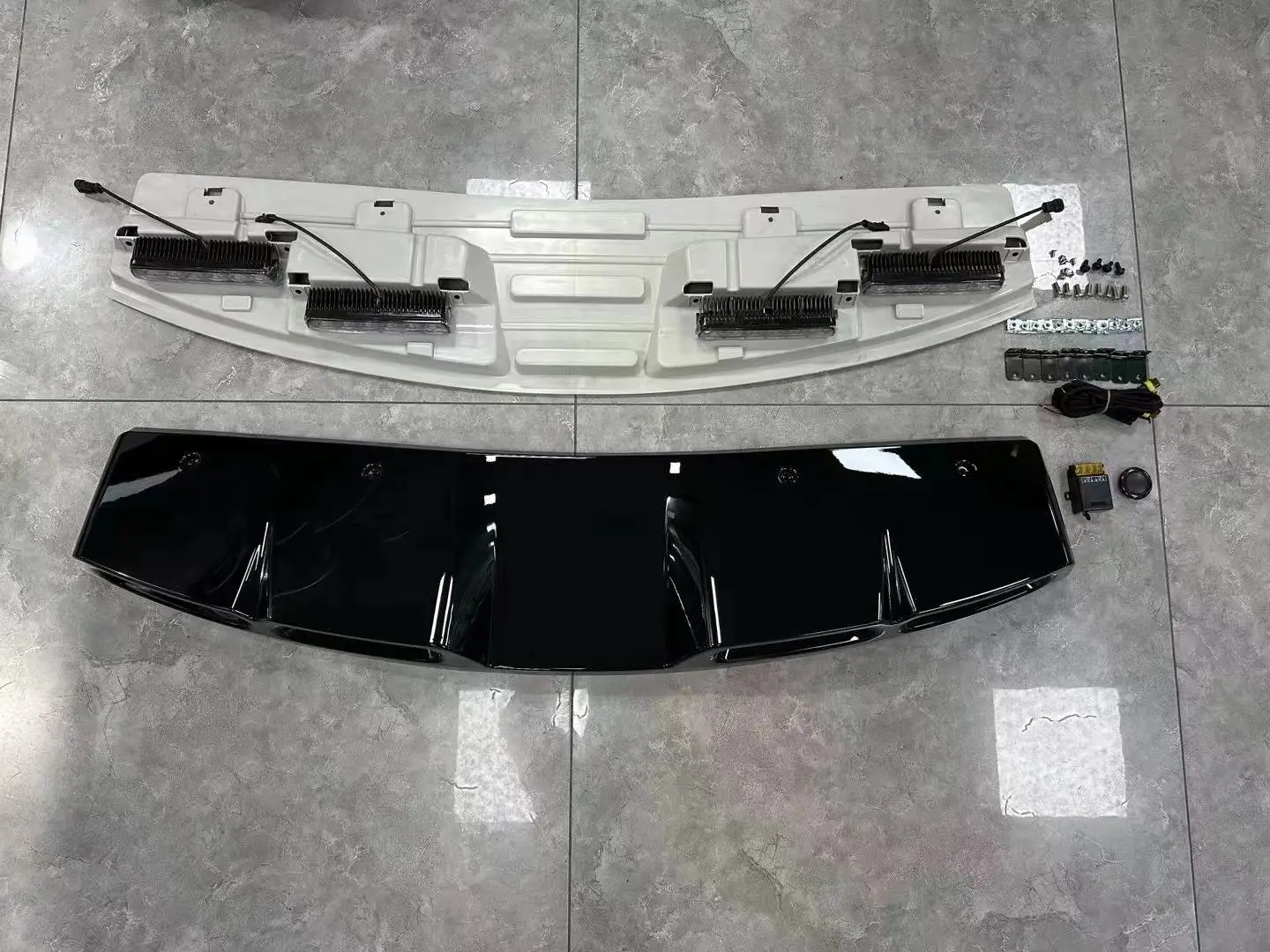 Top Roof Light Fit For Rr Defender 2020+ 4 Led Abs