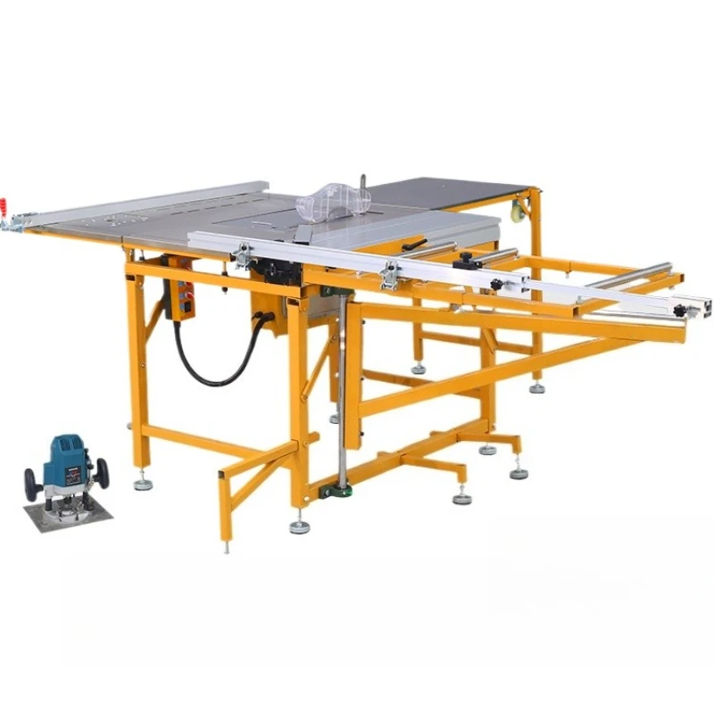 

Rocker arm push table saw, woodworking special folding saw table multi-functional machine
