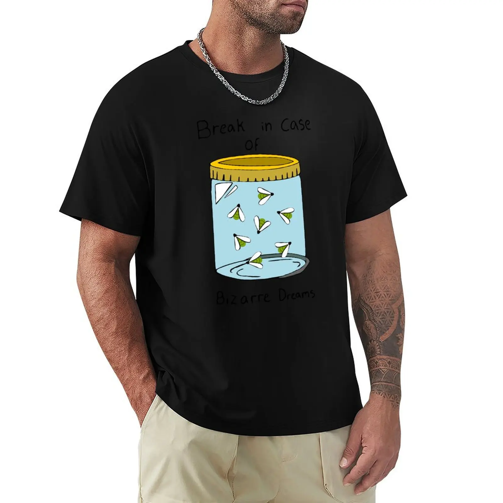 Fireflies T-Shirt Casual Graphic Print Tee