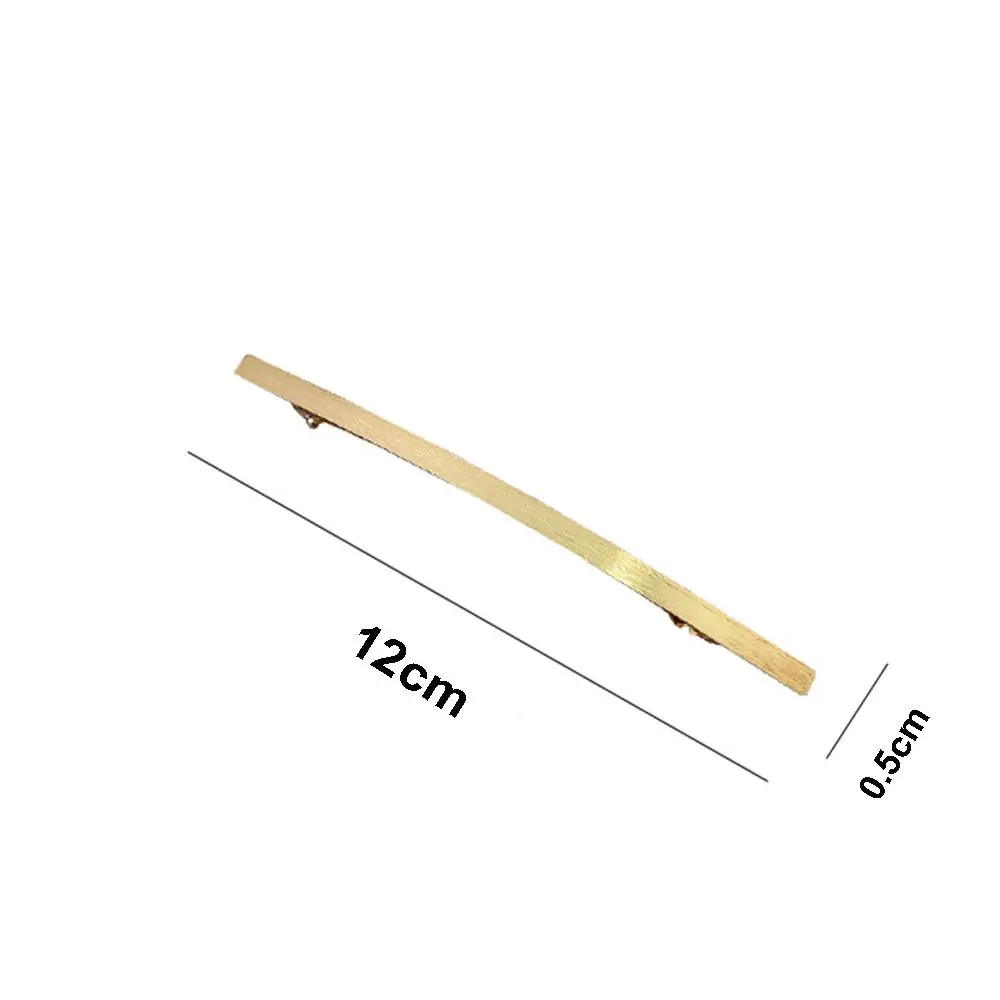 Automatic Smooth Spring Clip Elegant French Barrette Back of the Head Simple Style Hair Clip Women Hair Accessories