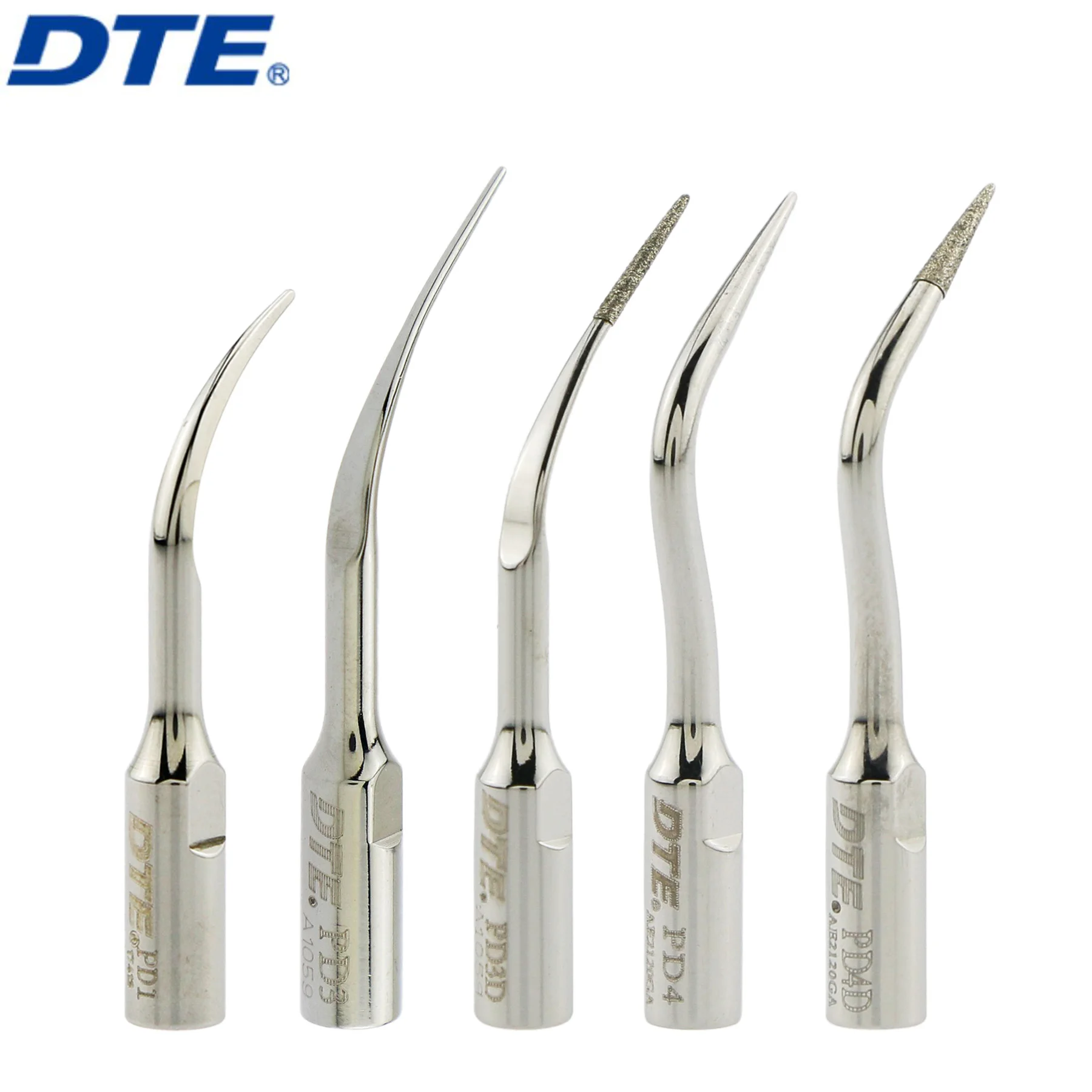 Dental Ultrasonic Scaler Tips Endodontics Root Canal With Diamond Coated PD3 PD3D PD4 PD4D for DTE NSK SATELEC