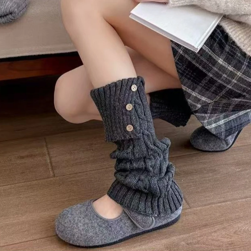 meias-de-malha-vintage-com-punho-enrolado-e-botoes-para-mulheres-outono-inverno-com-listras-verticais-torcidas-grossas-modeladoras-e-quentes-para-as-pernas