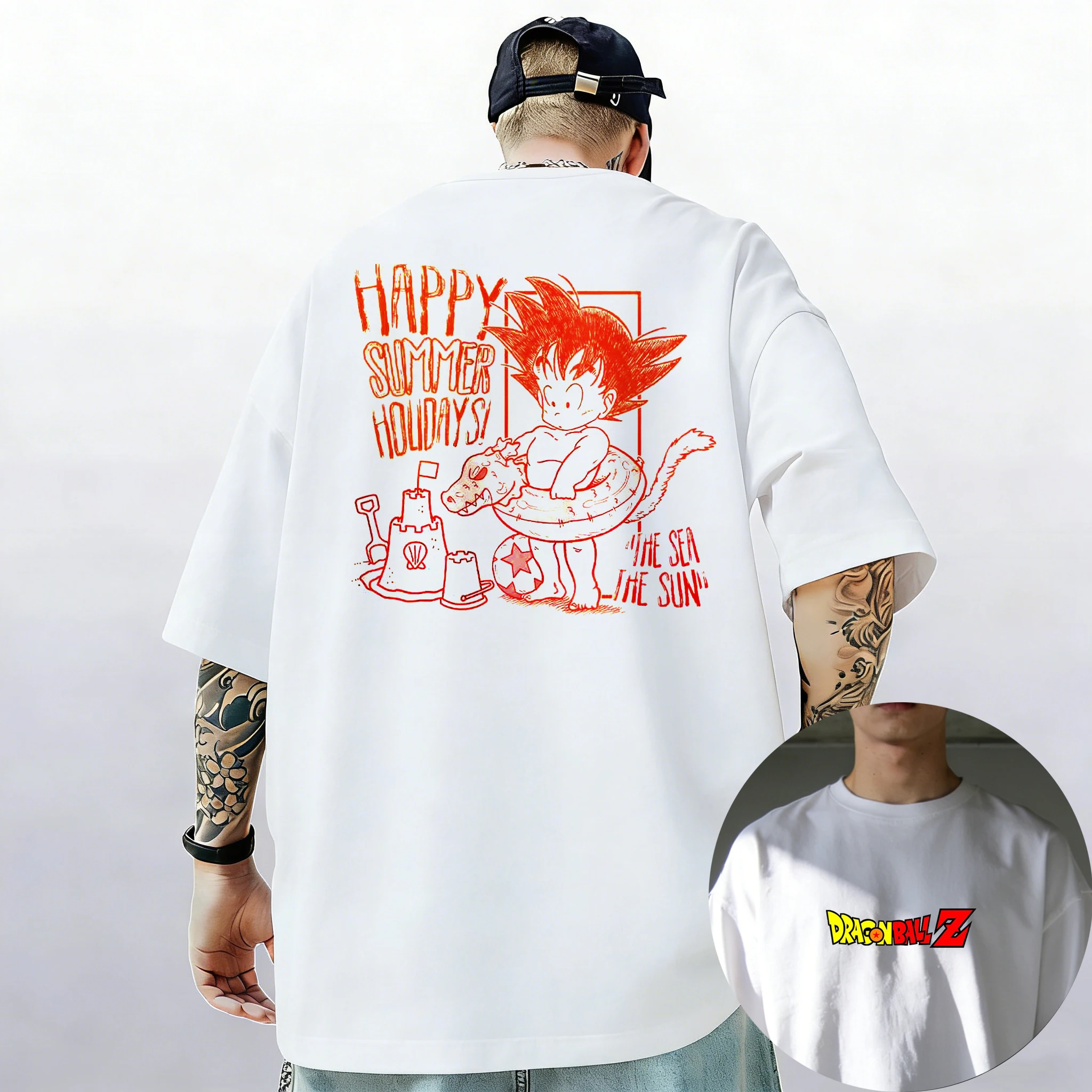 

Dragon Ball Z Men Women Son Goku Vegeta Print T-shirt Cotton Kid Clothes Funny Short Sleeve Harajuku Tops New Arrival T-Shirts