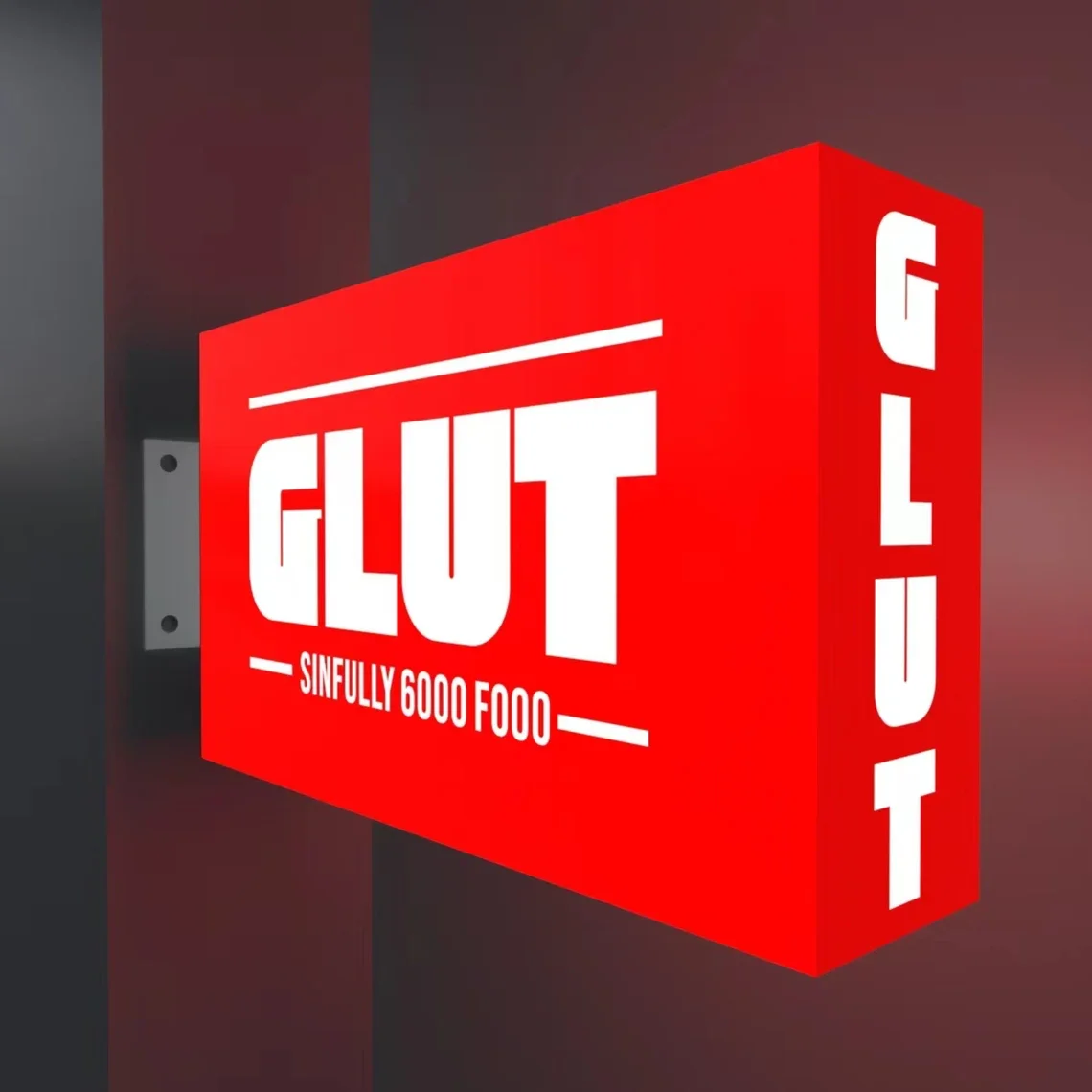 Customized Business Acrylic Light Box Outdoor Wall Hanging Light Box LED Advertising Store Sign Shop Led Light Signage Outdoor
