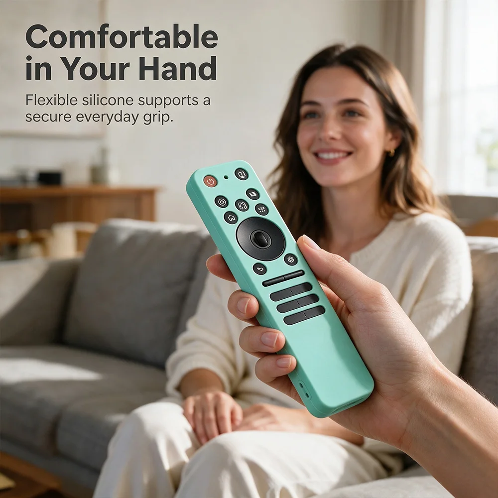 MRSVI Silicone Case for LG MR25GA Magic Remote Compatible with 2025 LG OLED Smart TV AI-C5/B5/G5/M5 Series Remote MR25GA Case