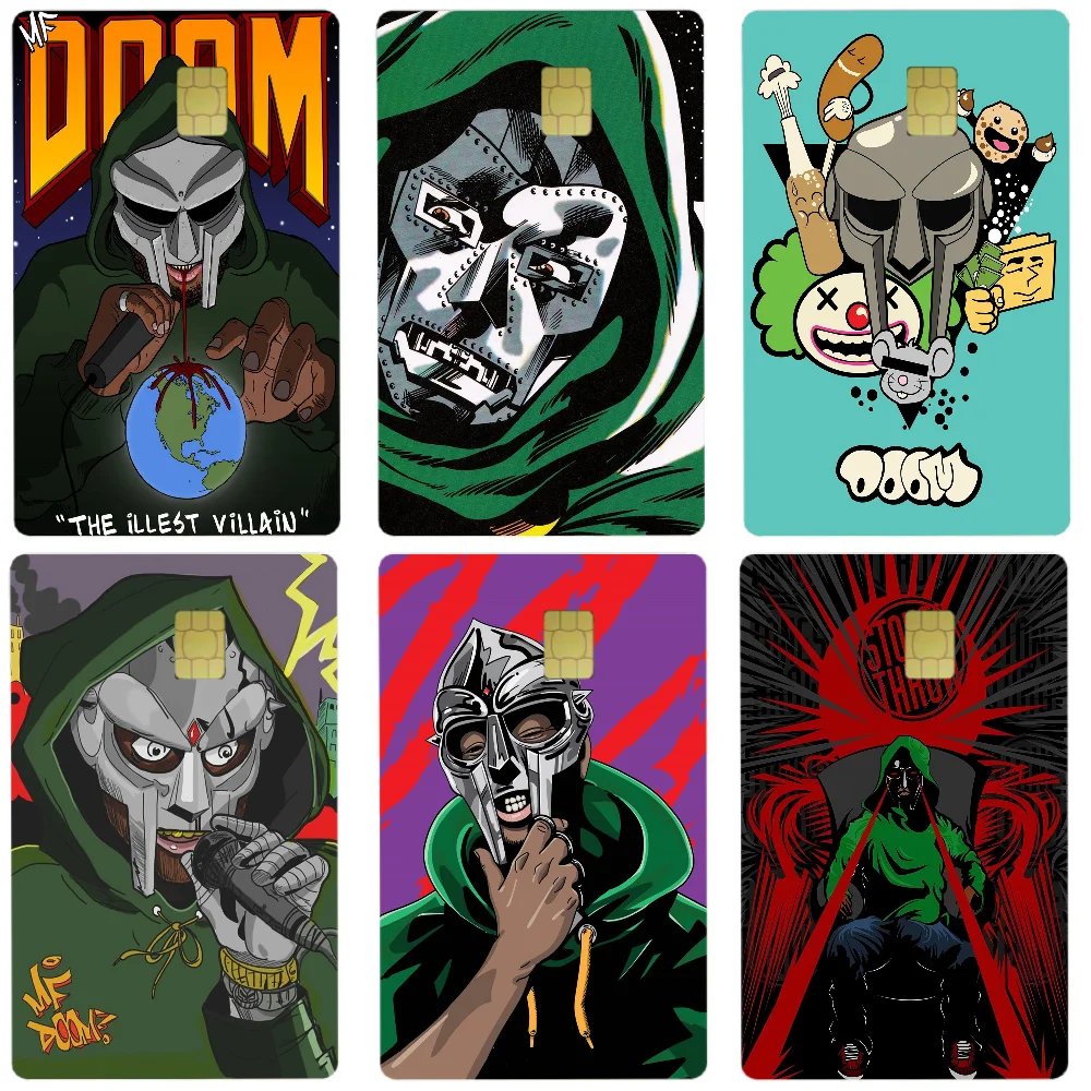 

MF Dooms Day Anime 4pcs 1Set Film Skin Sticker Tape For Bank Credit Debit Card