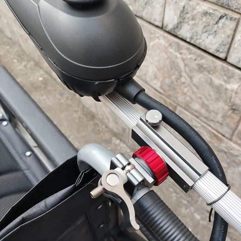 Electric Wheelchair Controller Bracket Rear Control Clamp Rear Bracket Clip Wheelchair Controller Accessories Frame Clip