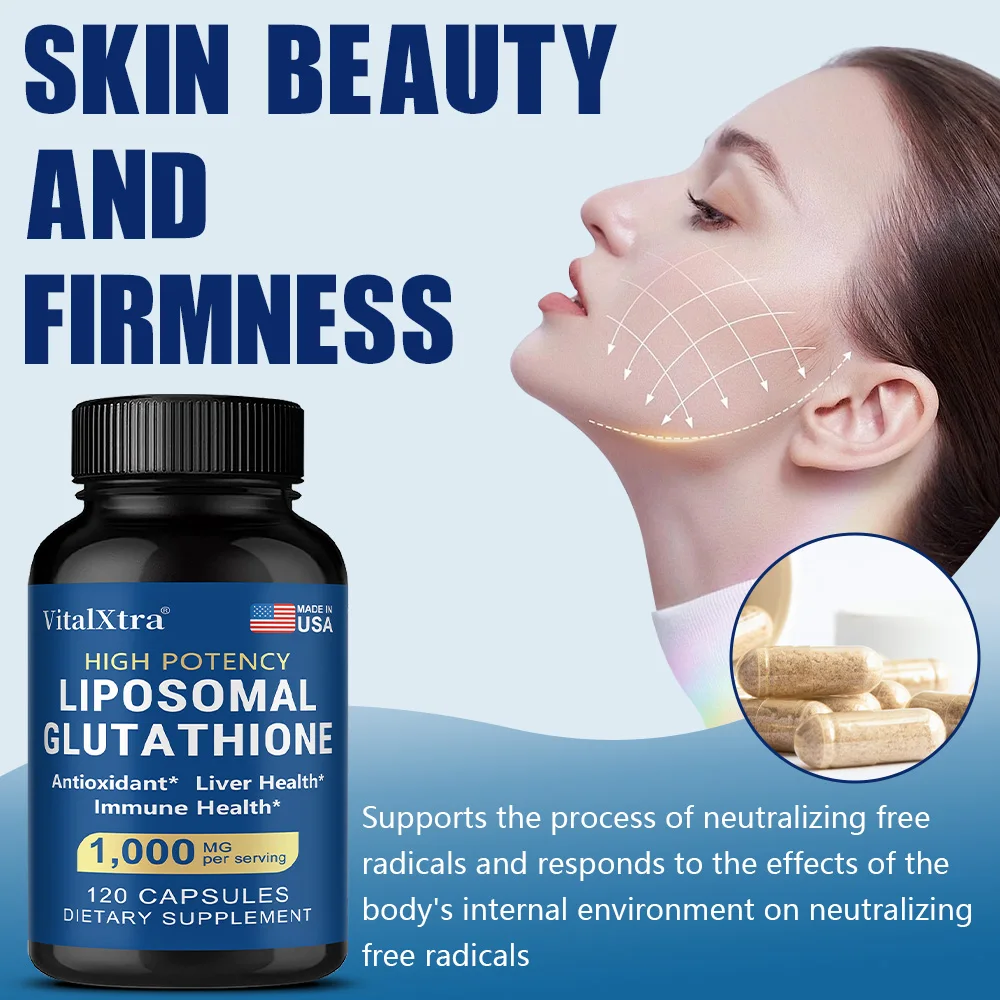 

Липосомная глутатиона, поддерживает иммунитетную систему и сердечно-сосудистую здоровью, способствует здоровью мозга, здоровья печени.