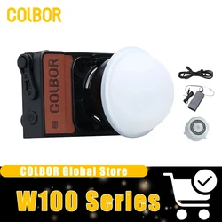 COLBOR Wonder W100 Bi-Color RGB LED Photography Light Portable Handheld Pocket COB LED Lamp for Youtube Outdoor Video Shooting