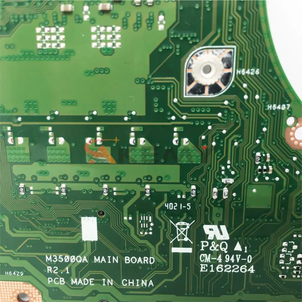 M3500qa para asus vivobook pro m3500qar m3400qa um3500qa vm3500qa notebook placa-mãe portátil mainboard