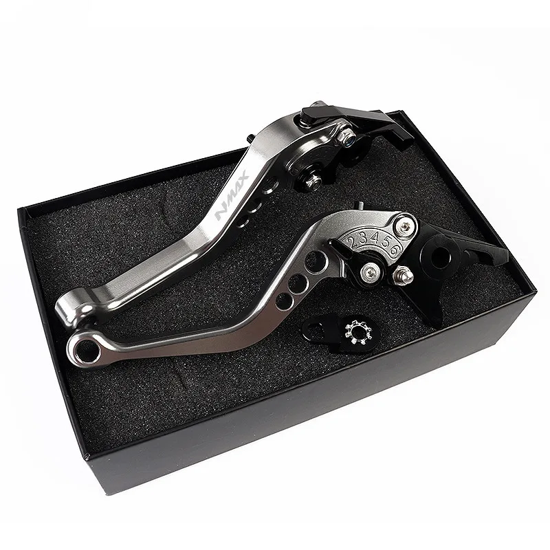 For YAMAHA NMAX 155 125 N-MAX155/125 2015-2024 New Motorcycle Accessories CNC Short Brake Clutch Lever With Parking Function