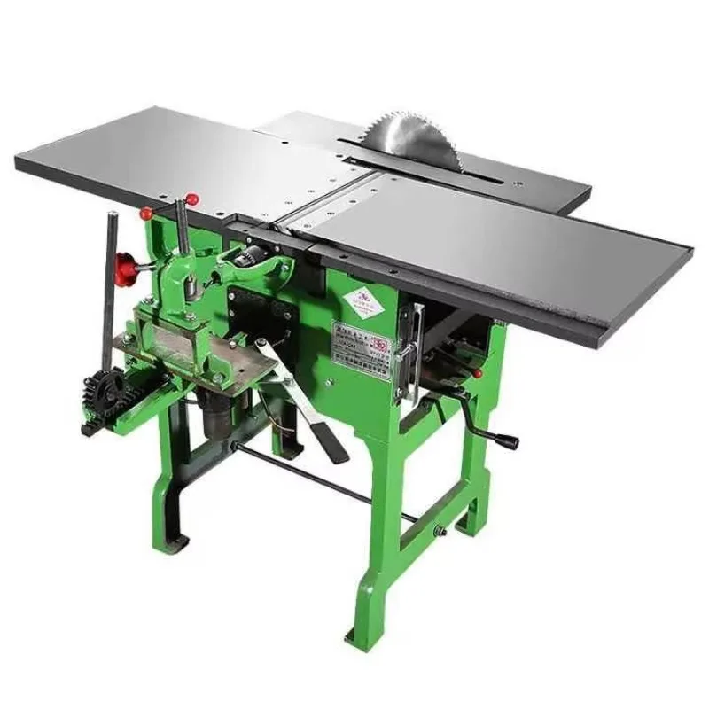 260/310MM Planing Width 120mm Thicknesser Benchtop Plane Wood Press Planer Tenoning and Drilling Woodworking Combined Machine