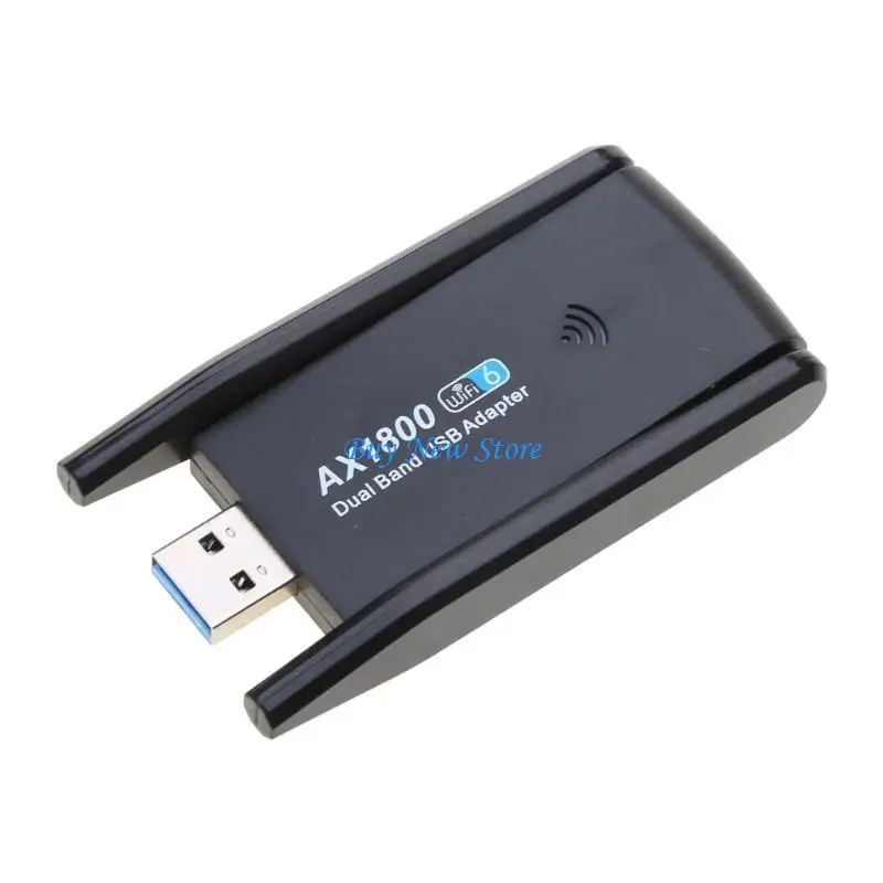 20ce WiFi 6 Adattatore USB AX1800 2.4G/5GHz AX1800H Scheda rete wireless USB3.0 Adattatore WiFi6 RTL8832AU VELOCITÀ