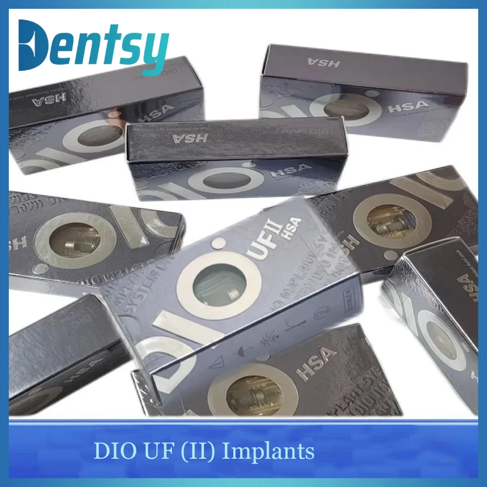 DIO UFII Implant Prosthetic Screw Tool Set Precision Dental Laboratory Components Anchoring Parts for Restoration