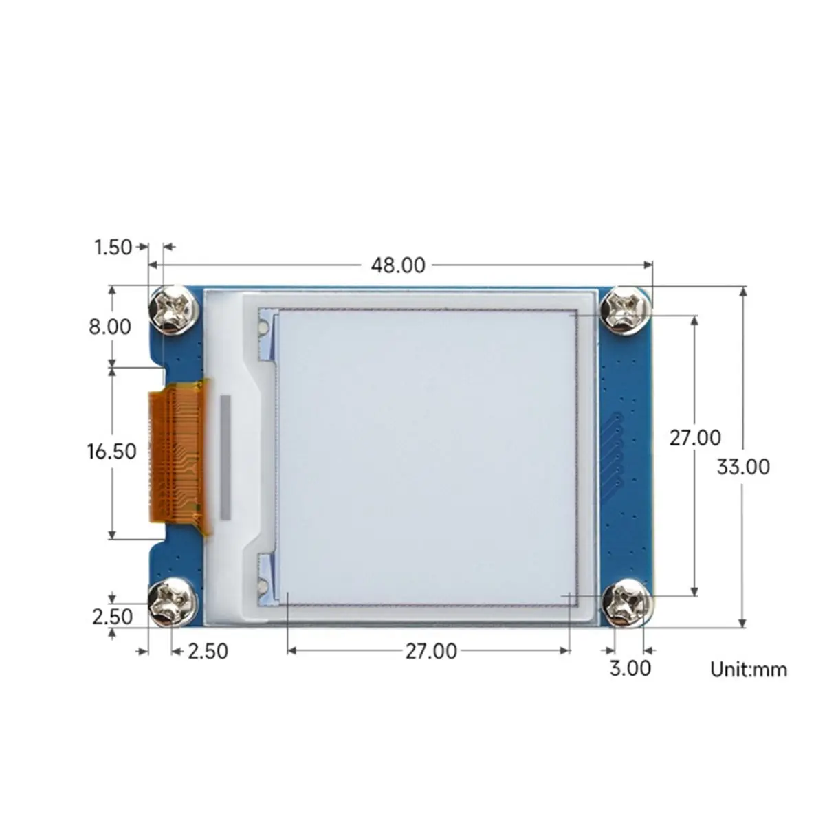 1.54inch E-Paper (E) E6 Full-Color Screen 240x240 SPI EPaper Screen SPI Interface for