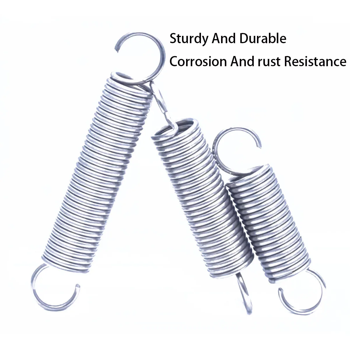 304 Stainless Steel Tension Spring S-shaped Rebound Spring Wire Diameter 0.8mm