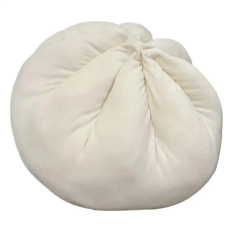 Plush Food Funny Plush Skin-Friendly Big Buns Design Pillows For Kids Living Room Decor Girls Boys Favorite Comfortable