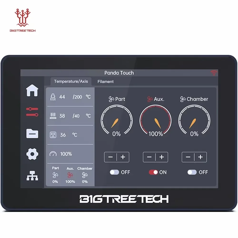 BIGTREETECH Panda Touch V1.0 5 Inch Touch Screen Multi-Printer Wireless Control For Bambu Lab X1 P1 BambuLab A1 3D Printer