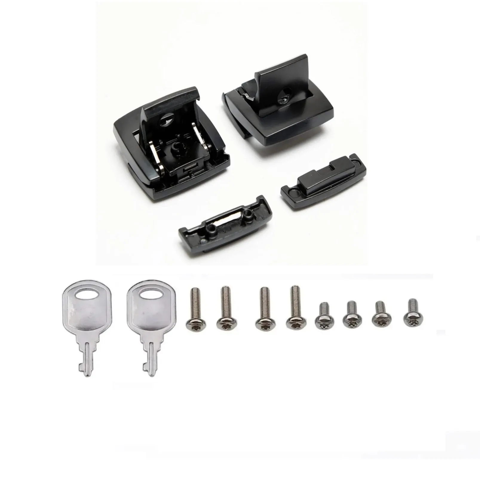 Pack de couvercles de loquets de coffre pour Harley Davidson, adaptés pour Tour Pak Touring Classic Electra Ultra 1980-2013