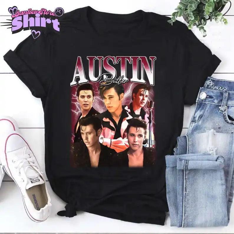 Austin Butler Vintage Retro Shirt, Austin Butler T-shirt, 90s Austin Butler Tee, Lover Shirt, Austin-Butler Fan Shirt