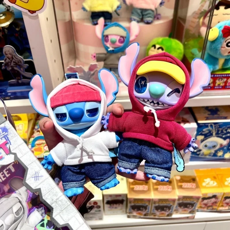 

Genuine Disney Stitch Genz Street Style Original Blind Box Vinyl Plush Collection Figure Trendy Urban Decor Peripheral Toy Model