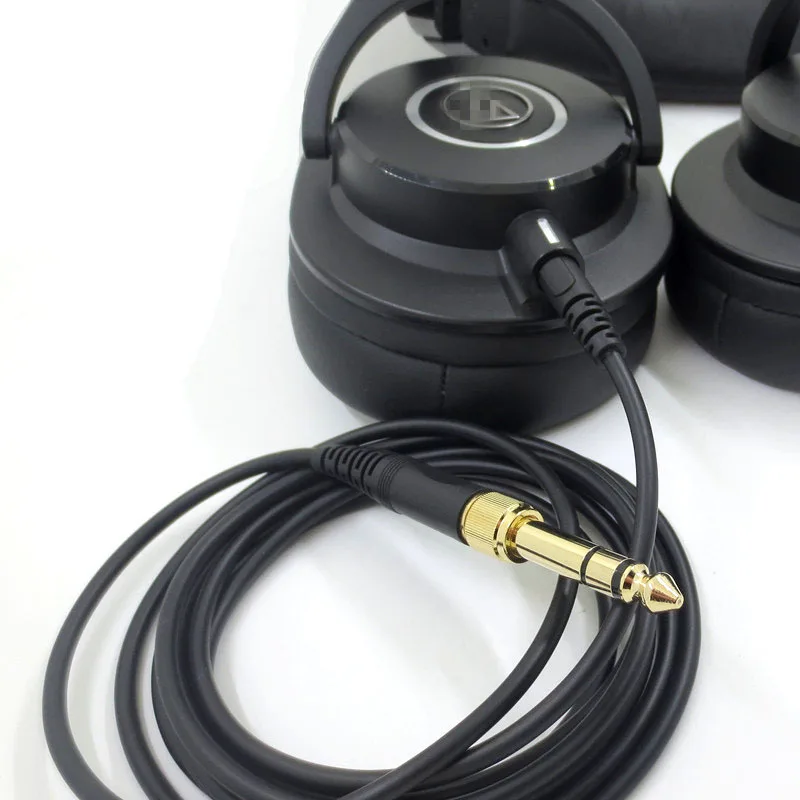 Cavo per cuffie BISM per linea di sostituzione del cavo audio per cuffie ATH-M50X M40X M60X M70X