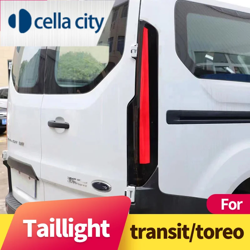 

Подходит для Ford Transit светодиодный tail светильник в сборе, Модифицированная динамическая лампочка светодиодный brake с тормозом светильник streamer, сигнал поворота LE