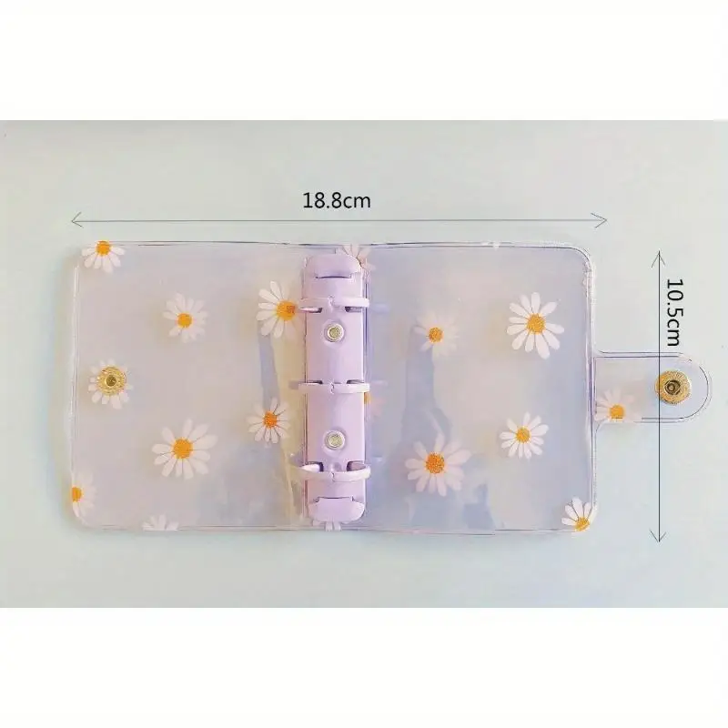 3 Hole Loose Leaf Refill Notebook Cover Mini File Folder Hand Account Diary Ring Binder Inner Pages Diary Book