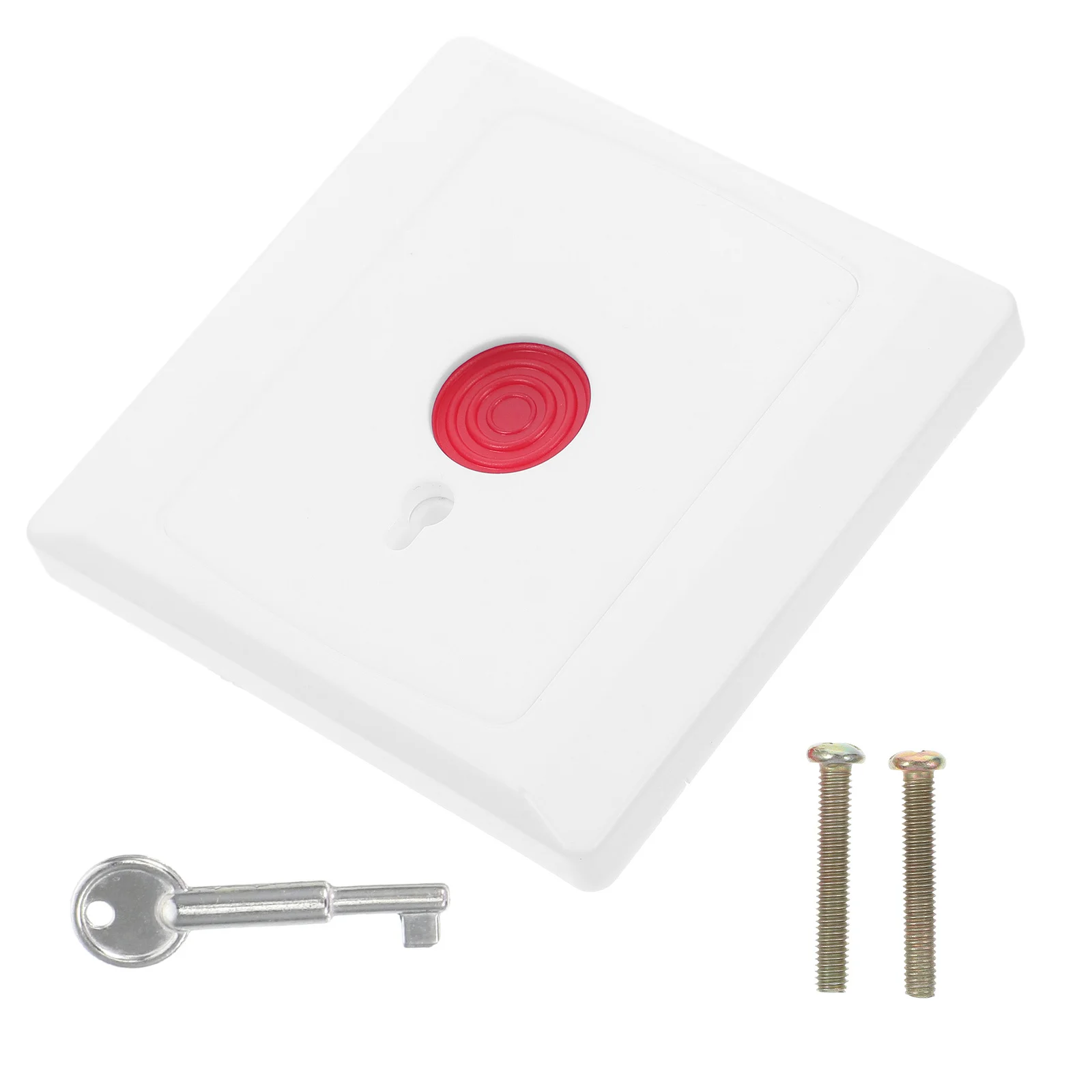 Red Emergency Stop Button Waterproof Mushroom Push Button Switch For Home Hospital Safety Alert System Emergency Power Off