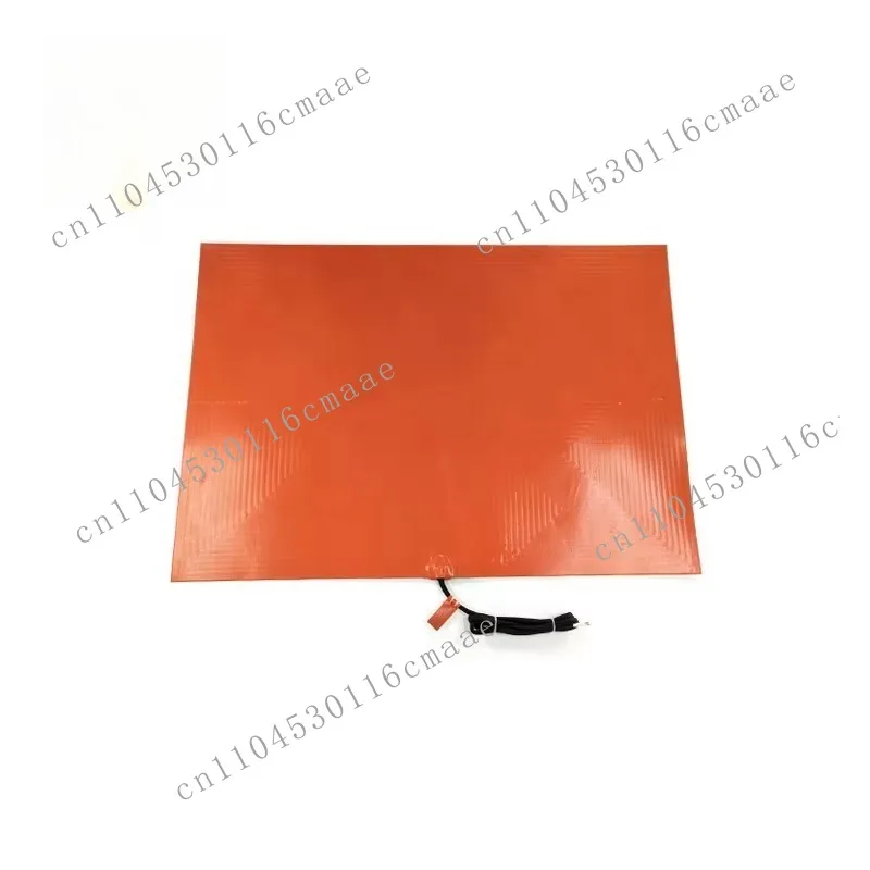 1000x700mm mm 24V 500W silicone rubber heater with glue