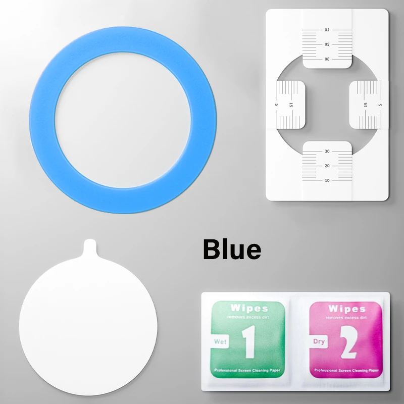 

Универсальное пластиковое магнитное кольцо для чехла для телефона Magsafe, пластиковая наклейка, поддержка беспроводного зарядного устройства, железная пластина, магнит, автомобильный держатель