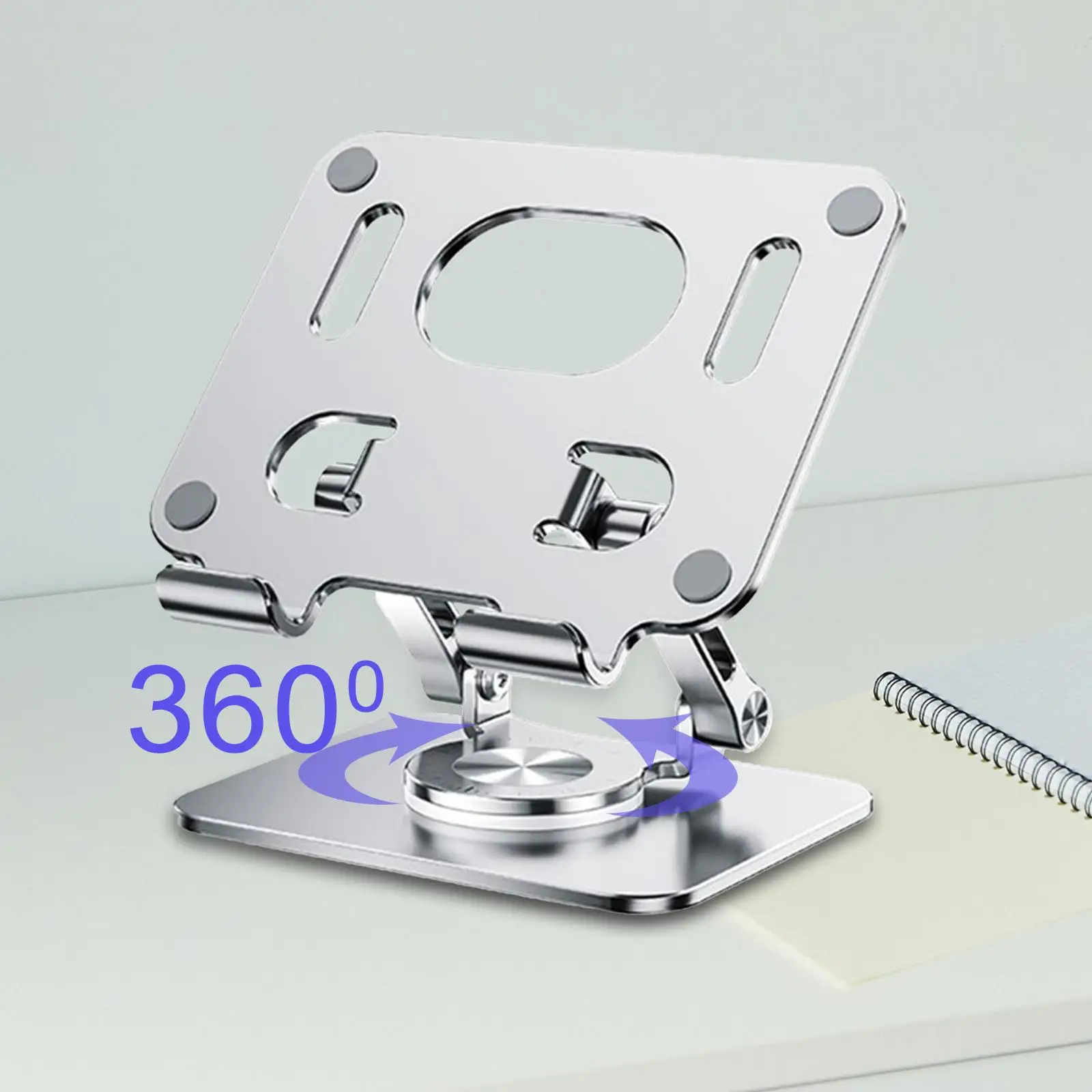 Soporte plegable para ordenador portátil, soporte para portátil, soporte de escritorio fácil de usar, cuna de montaje