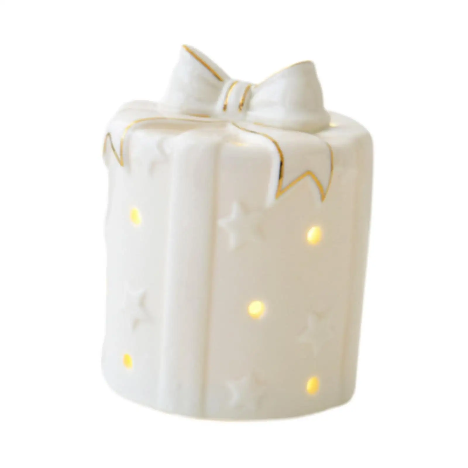 Light up Christmas Decoration Decorative Collectible Christmas Tabletop Decoration for Desk Shelf Festival Living Room Farmhouse
