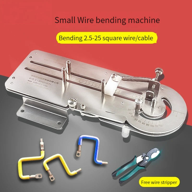 

Manual Small Wire And Cable Bending Machine Electric Wire Bending Tool Iron Wire Copper wire Bender