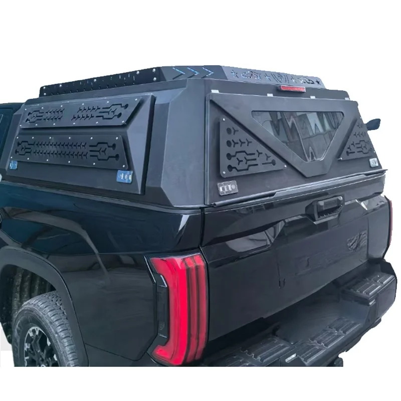 High Quality One Piece Assembly Lockable Waterproof Light Hardtop Pickup Canopy