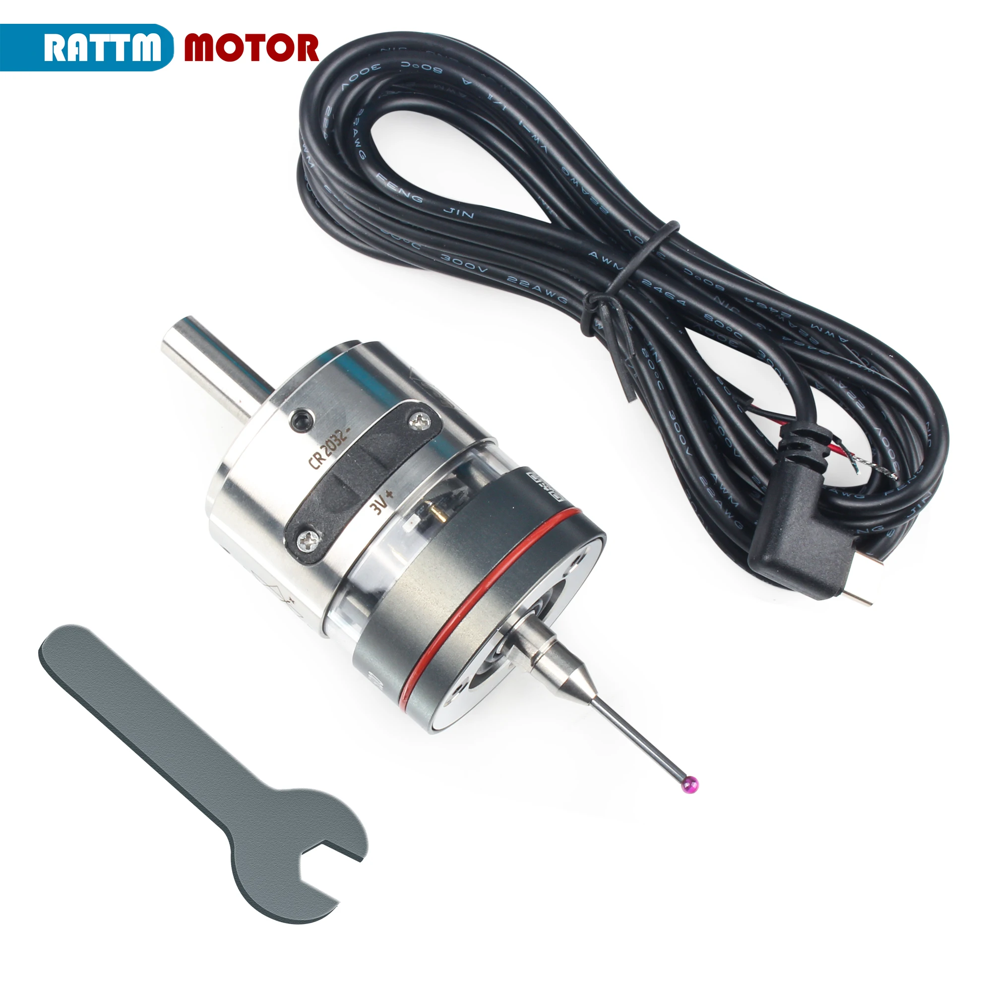 WP-500 V6 Anti-Roll 3D Edge Finder Сенсорный зонд с ЧПУ, совместимый с MACH3 и GRBL для поиска центра