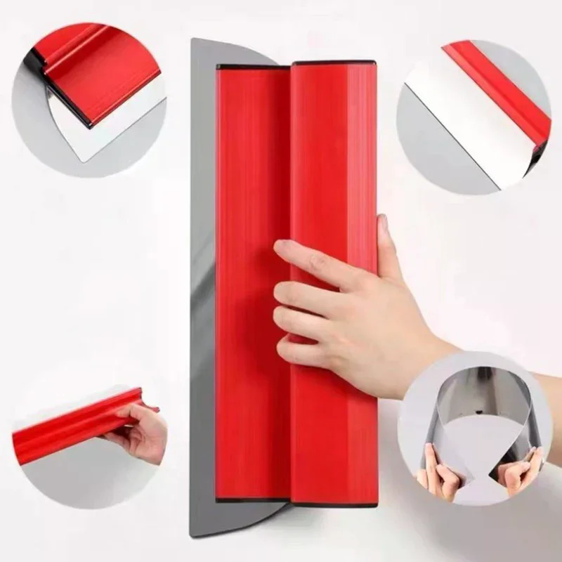 Drywall Smoothing Spatula Skimming Flexible Blade Painting Finishing Skimming Blades Building Tool Wall Plastering Tools 25/40CM