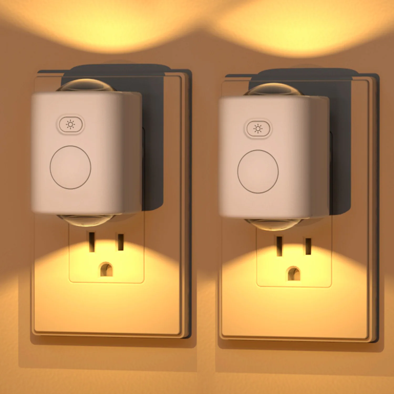 RGB Motion Sensor LED Night Light 7 Color EU Plug Infrared Smart Sensor Wall Lamp for Bedroom Stairs Hallways Plug In Night Lamp