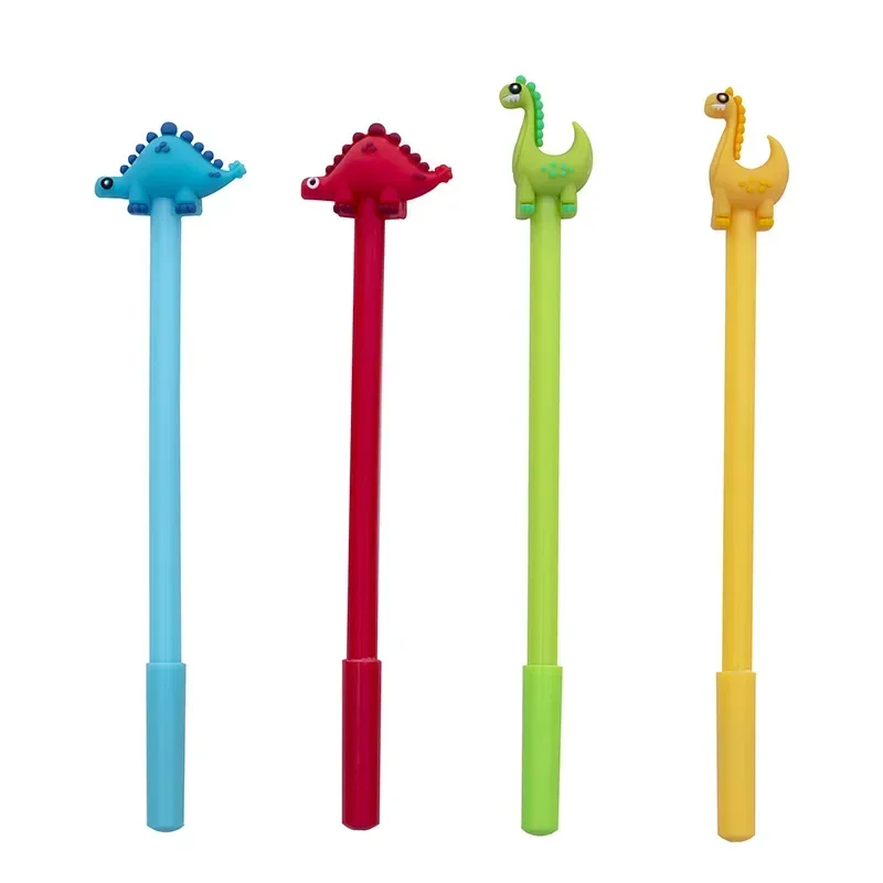 A 50PCS Student Creative Dinosaur Gel Pens Black 0.5mm Student Gel Pen Stationery Kawaii School Supplies