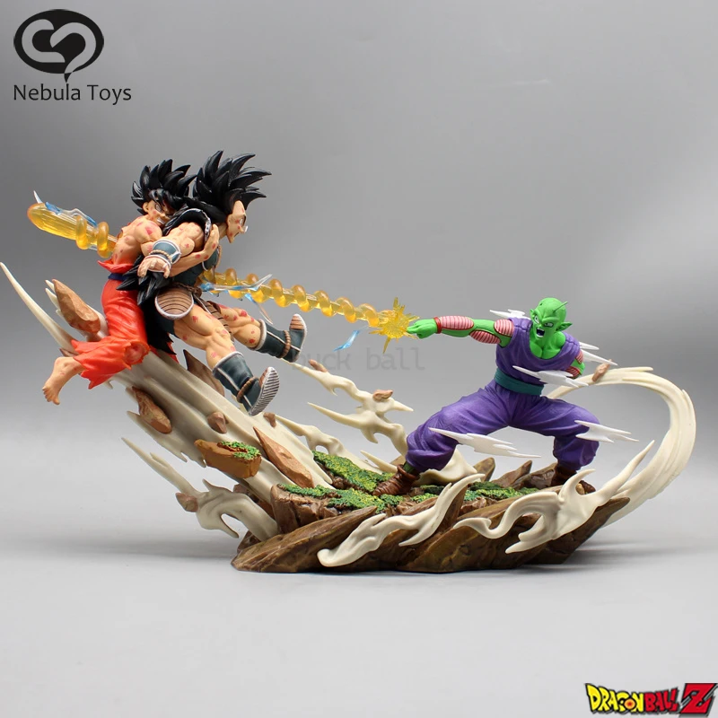 Dragon Ball Figure Piccolo Vs Son Goku Figures Famous Scene Figurine Pvc Special Effect  Models Collection Decoration Toys Gifts