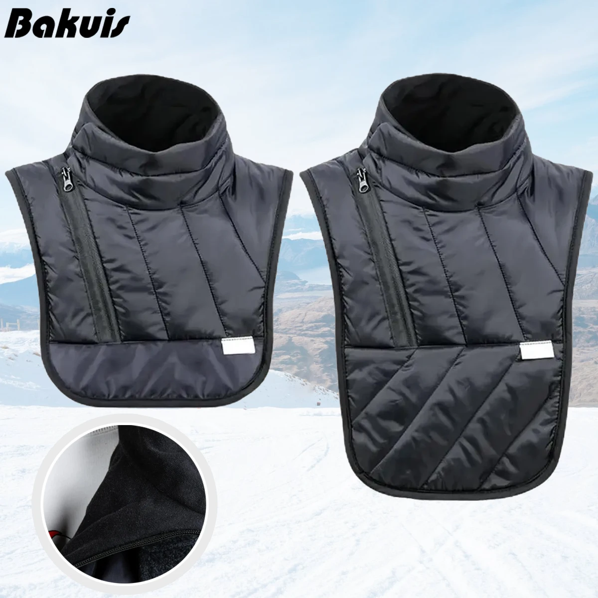 

Зимняя мотоциклетная грелка для шеи, водонепроницаемая, ветрозащитная, многофункциональная, портативная, для шеи, гетры для мужчин