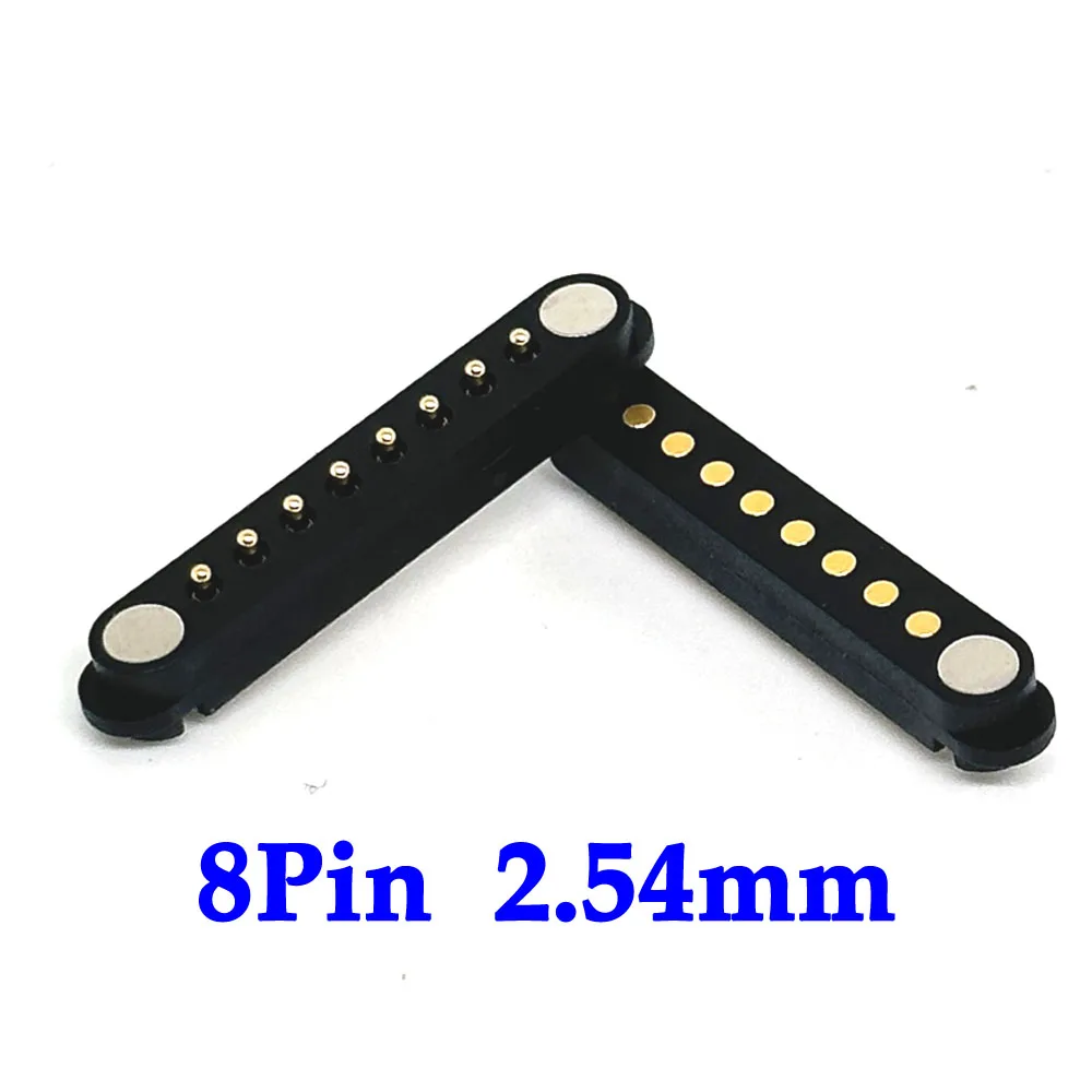 2P 3P 4P 5P 7P 8Pin DC Magnetische Pogo Pin Stecker Pogopin Männlich Weiblich 2A Wasserdichte Hohe Strom Federbelastete Steckdose