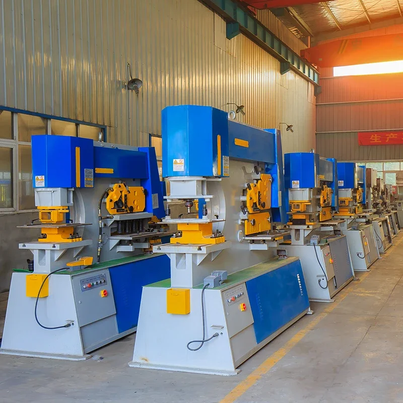 BYFO Q35Y-12 Hydraulic Iron Worker Machine Combined Punching and Shearing Machine on Sale