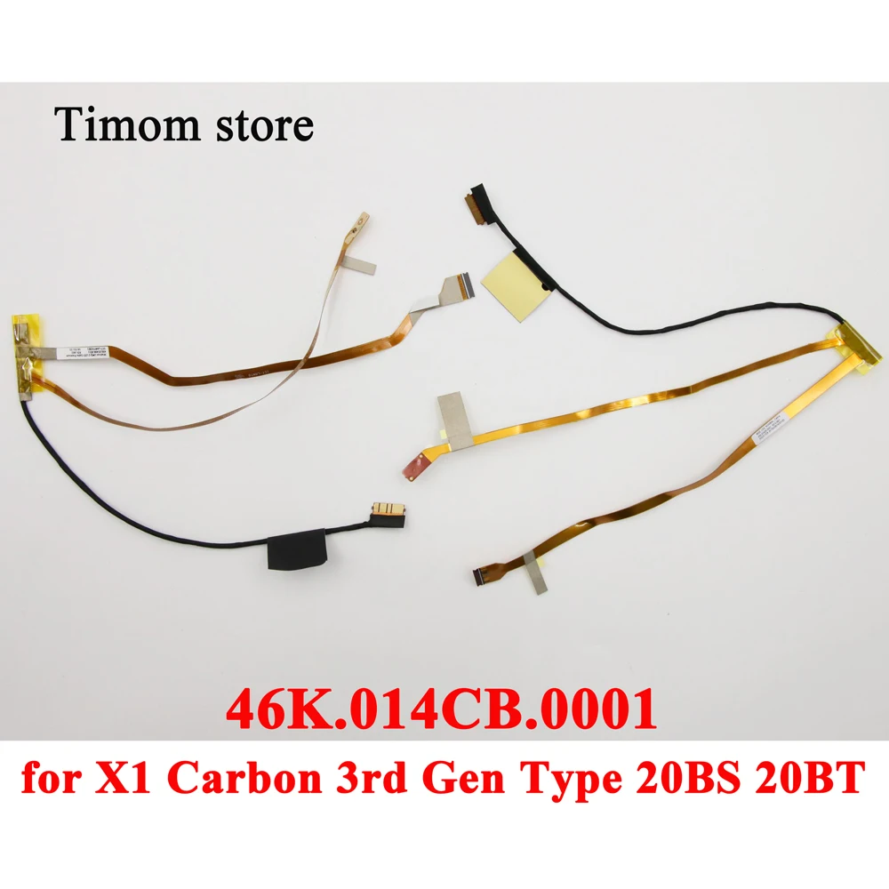 46K.014CB.0001 450.01405.0001 for X1 Carbon 3rd Gen 20BS 20BT ThinkPad Laptop FHD/WQHD Touch Camera Connection Cable 00HT408