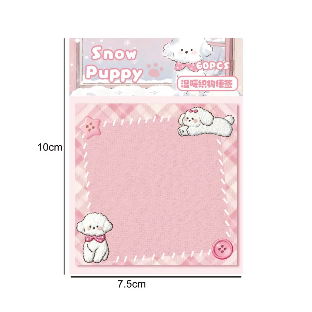 60 fogli Kawaii Cartoon Animal Sticky Note Cute Post Memo Pad Studente Scuola Ufficio Cancelleria Fai da te Decorare Messaggio Note Libro