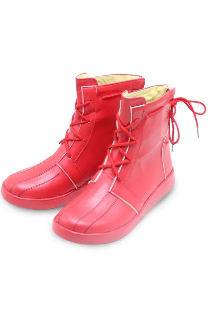 Shinonome Akito Scarpe Cosplay Accessori per giochi Puntelli Cosplay Scarpe in pelle PU Stivali da festa di Halloween Realizzati su misura