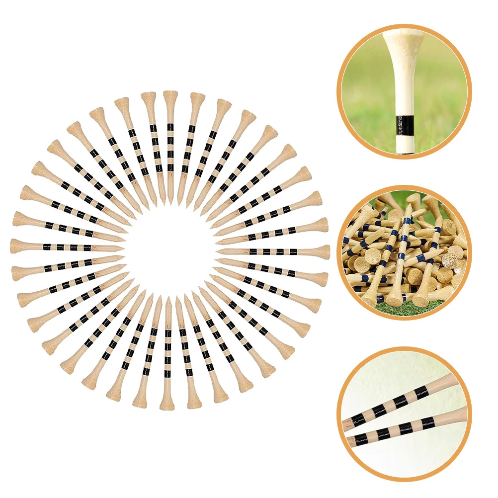 

100pcs Tees Small Spikes Durable Holder Spike Replaceable Pegs Professional Golf Supplies Golf Training Accessories