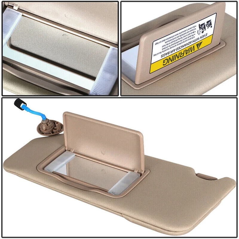 

L38A-Car Left & Right Side Sun Visor Windshield Sun Visor With Mirror For Honda Accord 2008-2012 83280-TA5-A51ZA