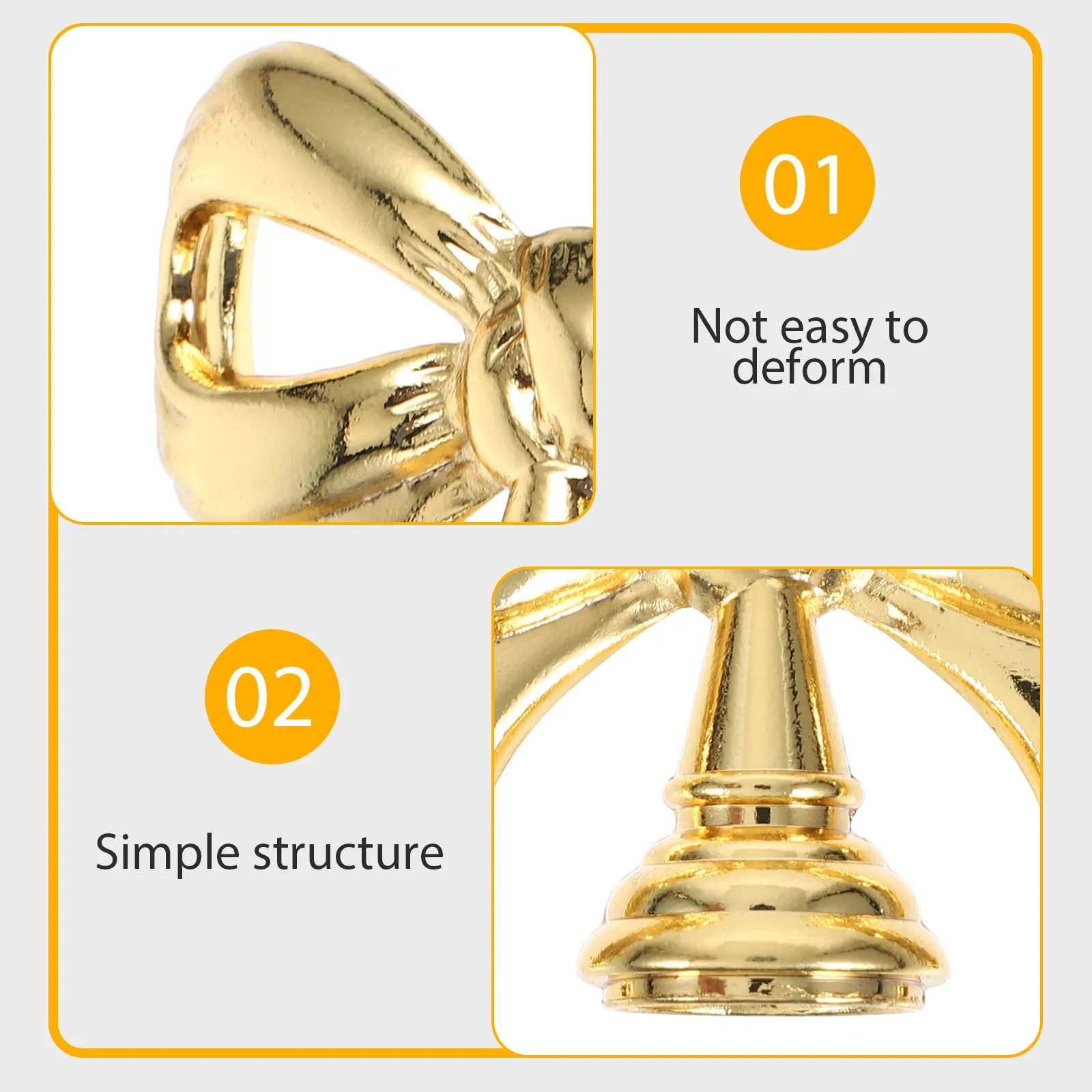 Zinc Alloy Bowknot Cabinet Handle Drawer Pull Single Hole Bedroom Kitchen Dresser Knob Decorative Cabinet Door Hardware