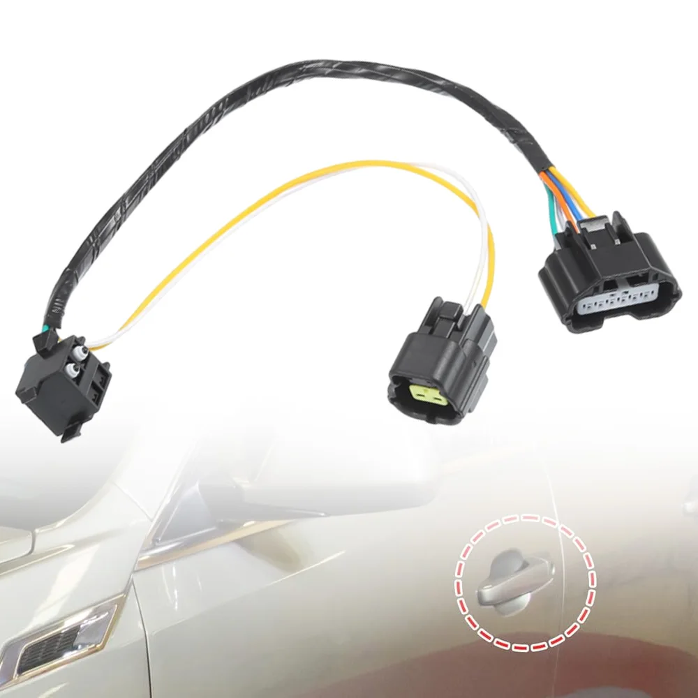 Exterior Door Handle Micro Switch Connector Harness Front Left Right for Cadillac CTS 2009-2014 Cadillac STS 2009 LHD 25979140